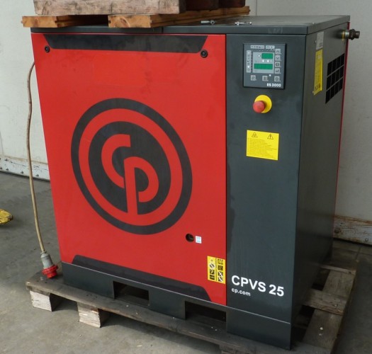 Compressore Chicago Pneumatic CPVS 25 portata variabile - Plastin Gold